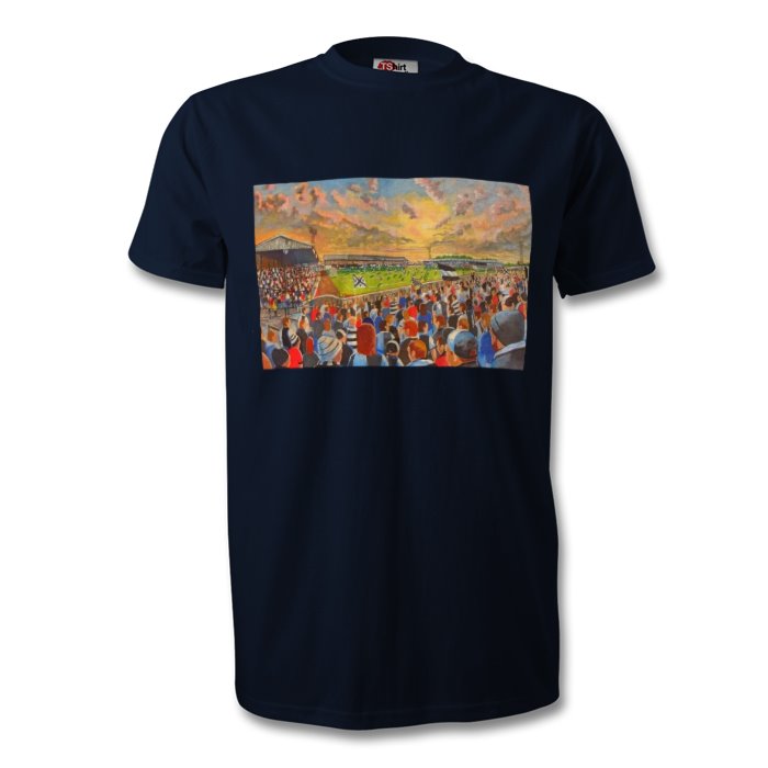 AYR UNITED SUPPORTERS INSIDE SOMERSET PARK MENS T-SHIRT