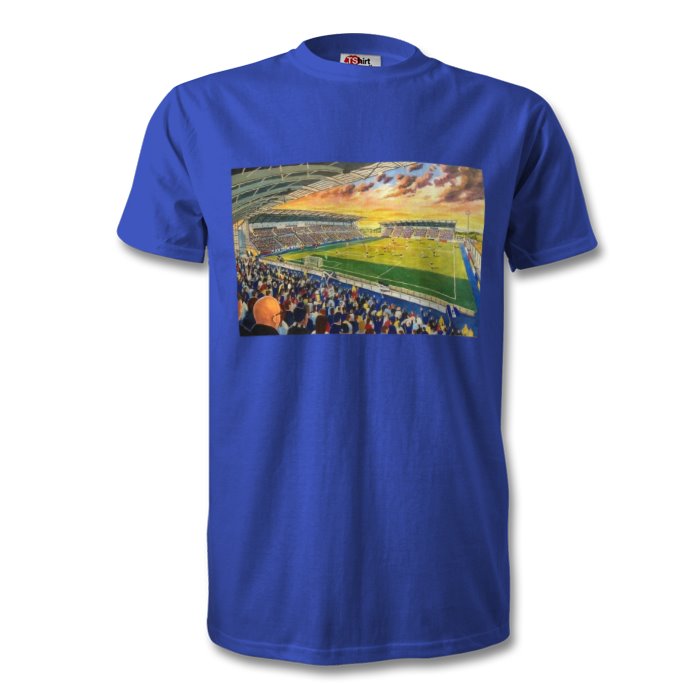 FALKIRK FC SUPPORTERS INSIDE STADIUM - MENS T-SHIRT