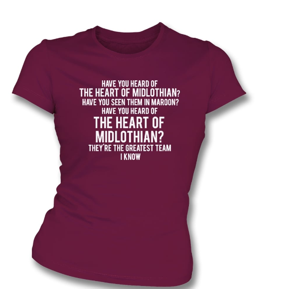 Ladies Heart of Midlothian FC T-Shirt