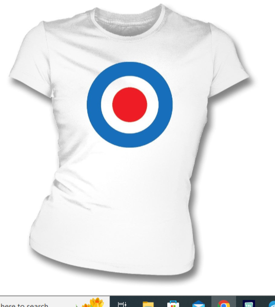 Ladies Inverness Caledonian Thistle FC Retro T-Shirt
