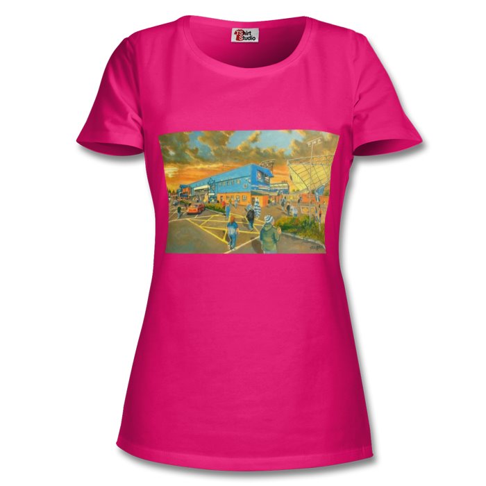 LADIES KILMARNOCK FC T-SHIRT- FANS ON WAY TO STADIUM