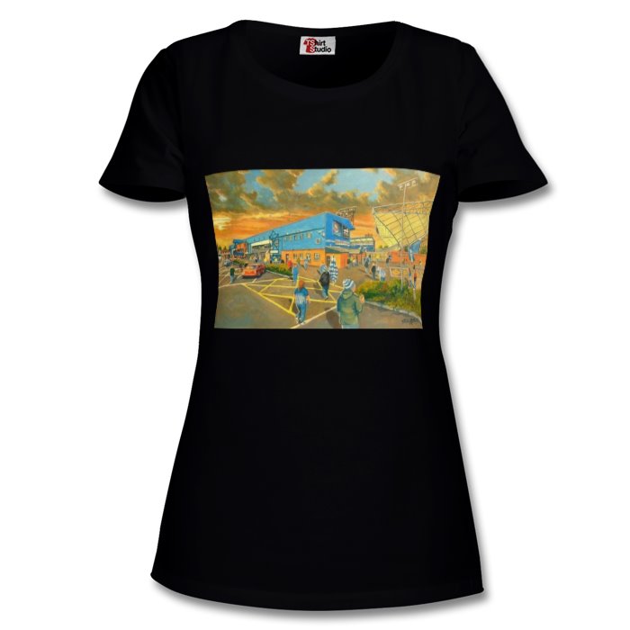 LADIES KILMARNOCK FC T-SHIRT- FANS ON WAY TO STADIUM