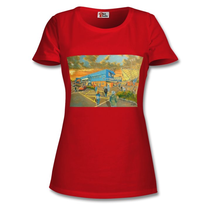 LADIES KILMARNOCK FC T-SHIRT- FANS ON WAY TO STADIUM