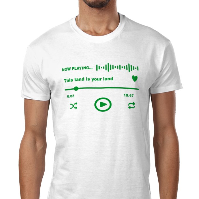 Men's Celtic F.C "This Land Is Your Land " T-Shirt