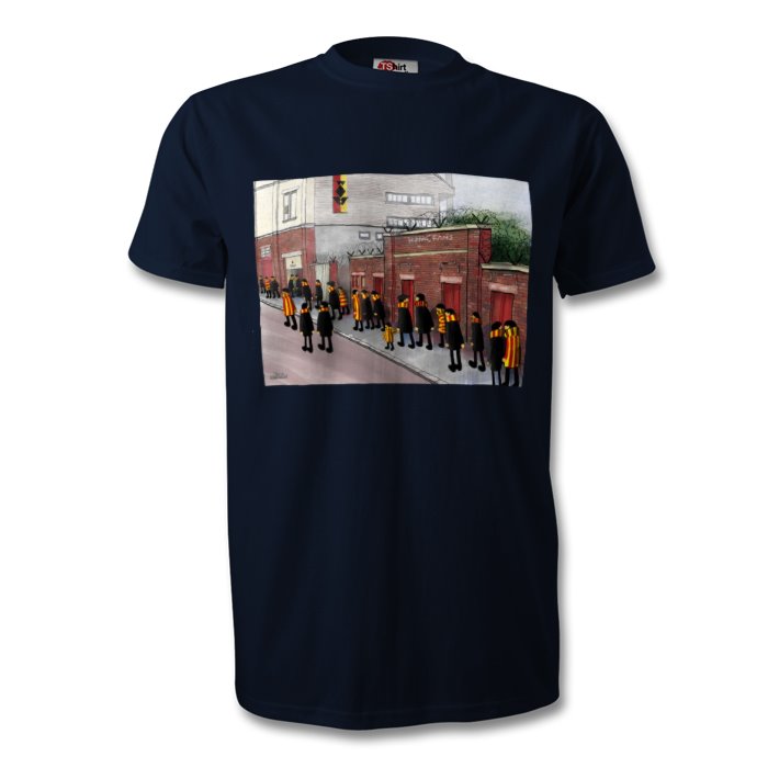 PARTICK THISTLE FC SUPPORTERS OUTSIDE FIRHILL STADIUM- MENS T-SHIRT