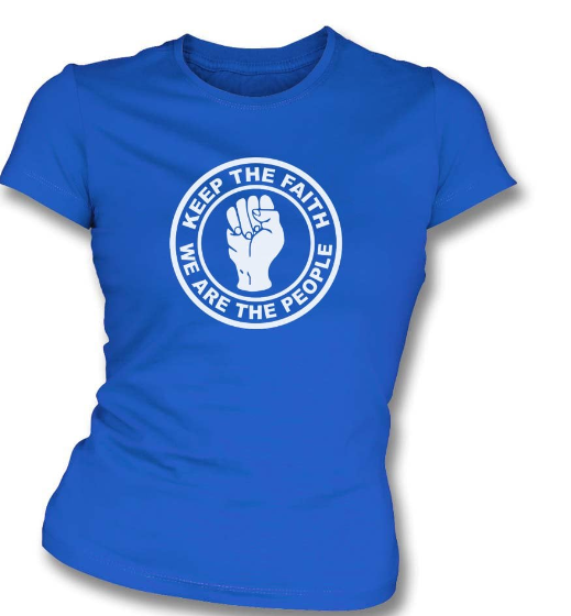 Ladies Rangers FC "We are the people" T-Shirt