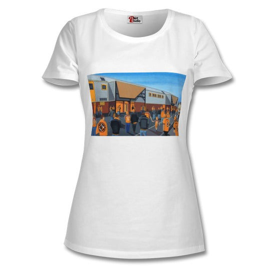 DUNDEE UNITED FC SUPPORTERS OUTSIDE TANNADISE - LADIES T-SHIRTS