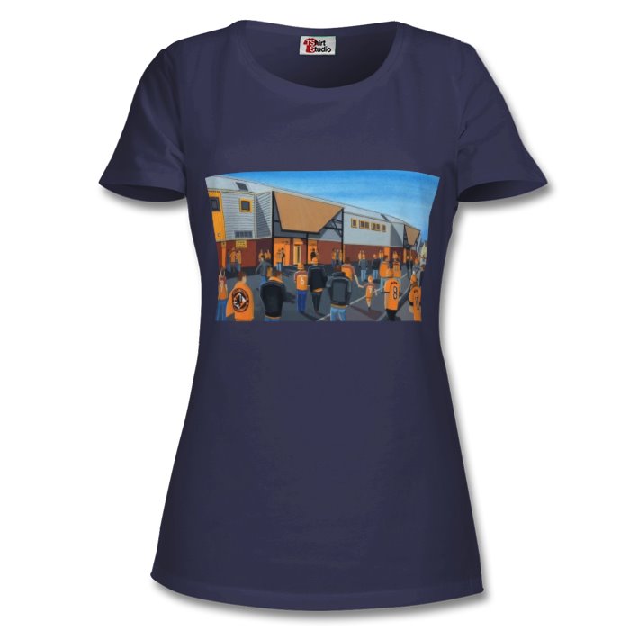 DUNDEE UNITED FC SUPPORTERS OUTSIDE TANNADISE - LADIES T-SHIRTS