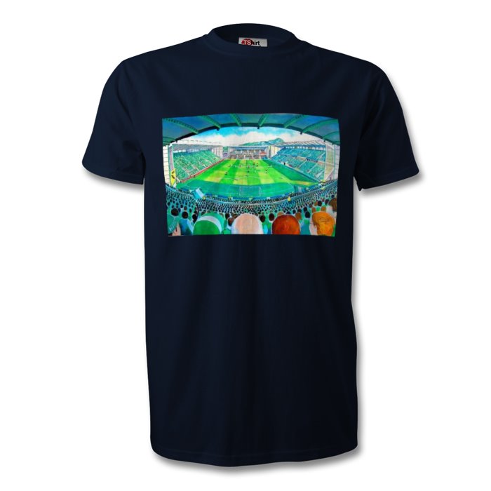 MENS HIBERNIAN FC T-SHIRT - INSIDE EASTER ROAD