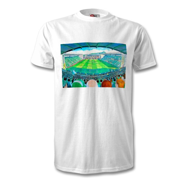 MENS HIBERNIAN FC T-SHIRT - INSIDE EASTER ROAD