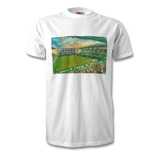 MENS HIBERNIAN FC T-SHIRT INSIDE EASTER ROAD