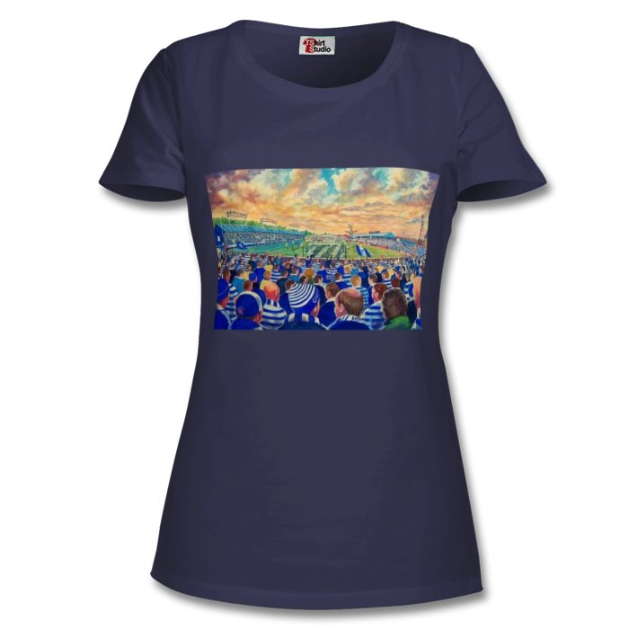 MORTON FC SUPPORTERS INSIDE STADIUM -LADIES T-SHIRT