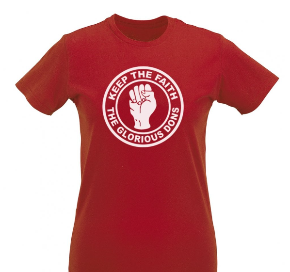 Ladies  Aberdeen keep the faith  T-Shirt