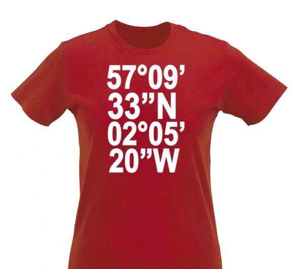 Ladies Aberdeen Co Ordinates T-Shirt