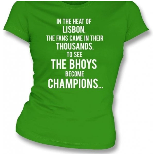 Ladies Celtic F.C LISBON T-Shirt