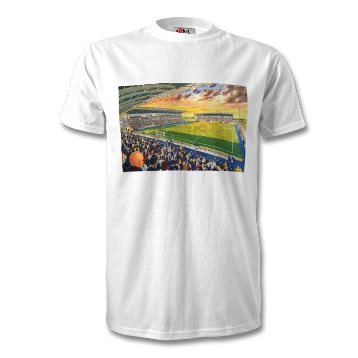 FALKIRK FC  SUPPORTERS INSIDE STADIUM - MENS T-SHIRT