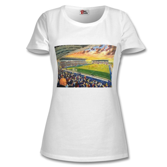 Falkirk FC SUPPORTERS INSIDE  STADIUM LADIES T-SHIRT