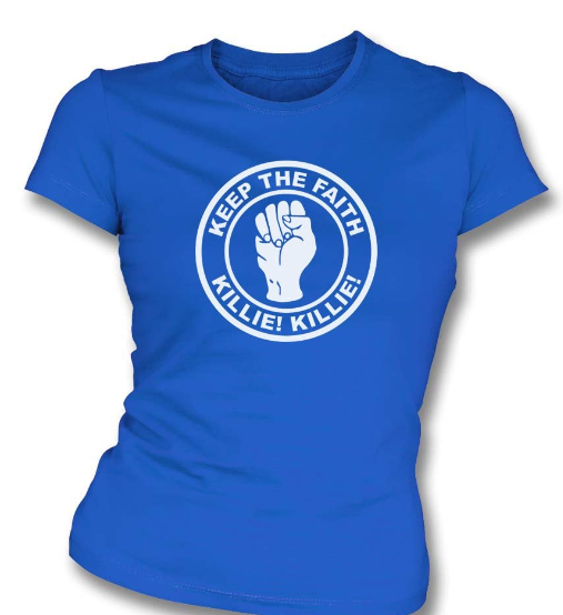 Ladies Kilmarnock FC  Keep The Faith T-Shirt