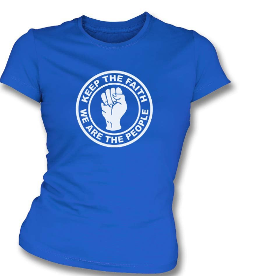 Ladies Rangers FC   "We are the people"   T-Shirt