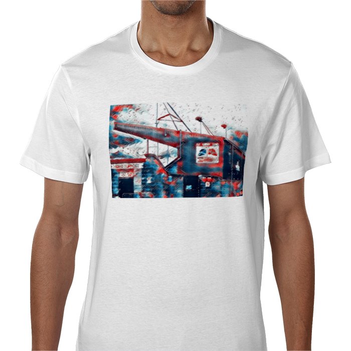 Men's Stenhousemuir FC stadium t-shirt