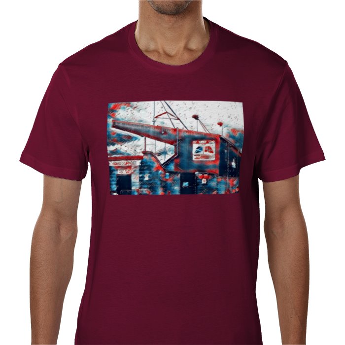 Men's Stenhousemuir FC stadium t-shirt